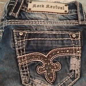 Rock Revival Boot leg Jean's size 27